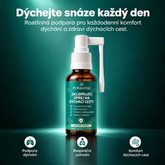 Puralung - sprej pro pohodlné dýchání