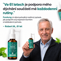 Puralung - sprej pro pohodlné dýchání
