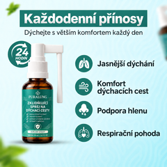 Puralung - sprej pro pohodlné dýchání